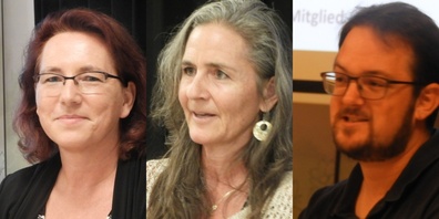 v.l.n.r.:  Romy Schmid, Ursula Bruhin und Lars Kaufmann