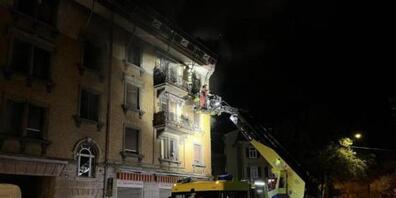 Bei dem Brand in einem Mehrfamilienhaus in Winterthur entstand ein Schaden von mehreren zehntausend Franken.
