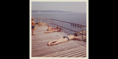 Die Alte Badi in Kreuzlingen, Juli 1962.