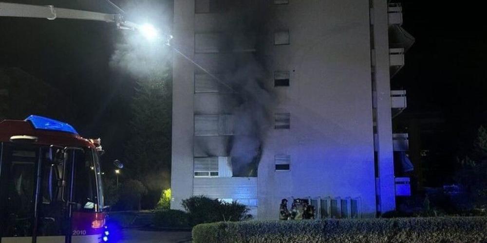 In einem Mehrfamilienhaus in Vaduz ist am Dienstagabend ein Feuer ausgebrochen.