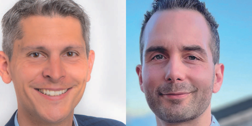 Mit Patrick Morger (links) und Antonio Cipolletta buhlen zwei Vertreter der Mitte-Partei um den freien Sitz im Gemeinderat. 