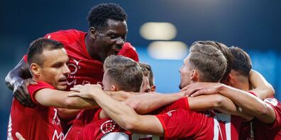 Die Spieler des FC Vaduz durften eine Sensation gegen den SK Rapid Wien bejubeln