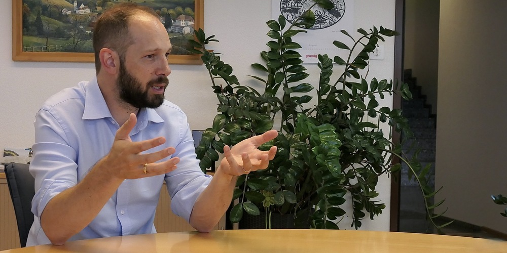 Gemeindepräsident Alex Arnold