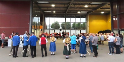 Das Sommerkonzert in der Gossauer Markthalle.