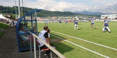 Mit viel Pech kommt der FC Uzwil nicht zu weiteren Punkten.