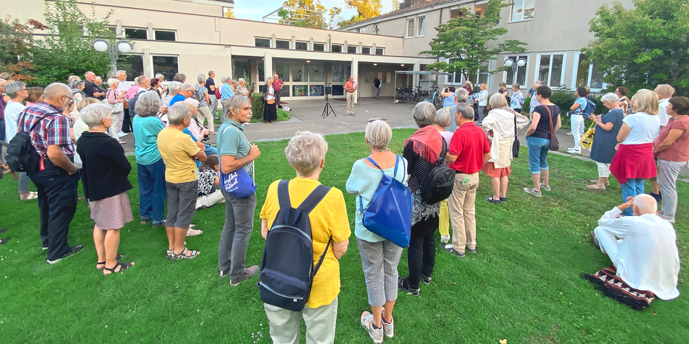 Rund 100 Personen lauschten den Geschichten. 
