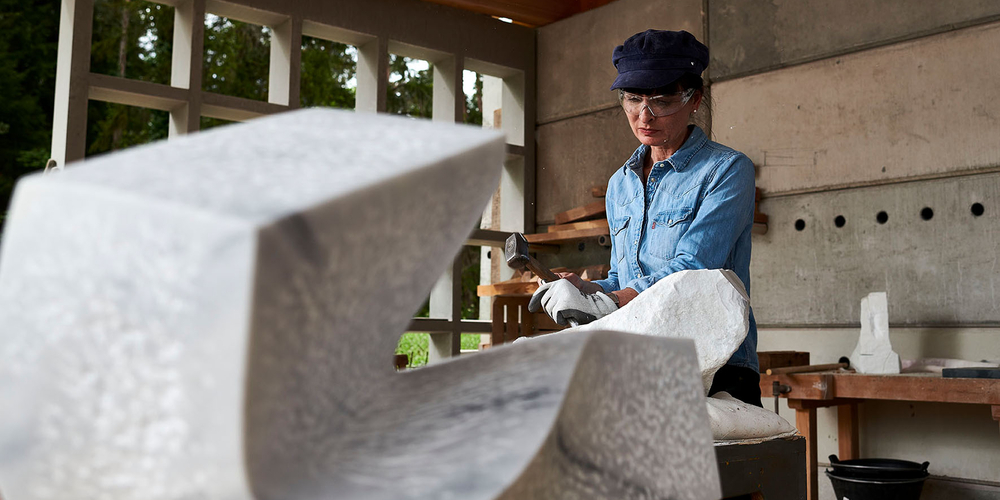 Brigitte Schneider, Thurgauer Steinbildhauerin