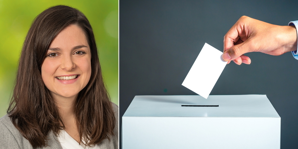Die Mitte-Delegiertenversammlung wählte Franziska Steiner-Kaufmann (l.) zur Kantonalpräsidentin und fasste zudem Abstimmungsparolen.