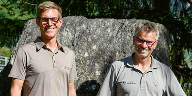 v.l. Stefan Rauch (Check Jagdbezirk XI), Martin Gujan (Stv).