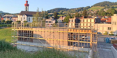 In Gommiswald entsteht ein neues Gemeindehaus mit Feuerwehrdepot. (Archivbild)