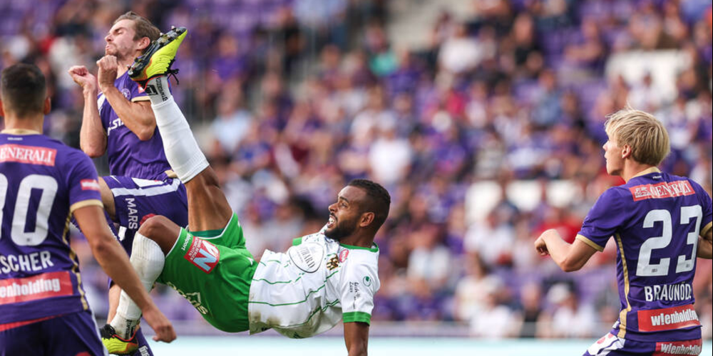 Im Reichshofstadion in Lustenau gab es im Herbst in der österreichischen Bundesliga rassige Szenen zu sehen