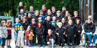 Alle Clubmitglieder feierten mit der Familie.