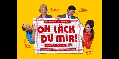 Im Mundart-Musical «Oh läck du mir!» kämpfen die Bewohner einer Schweizer Vorstadt gegen einen Immobilienhai, der ein ganzes Quartier dem Erdboden gleichmachen will.