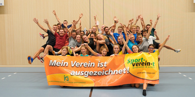 Grosse Freude beim STV Eschenbach: Er darf sich weiterhin Labelträger von Sport-verein-t nennen. 