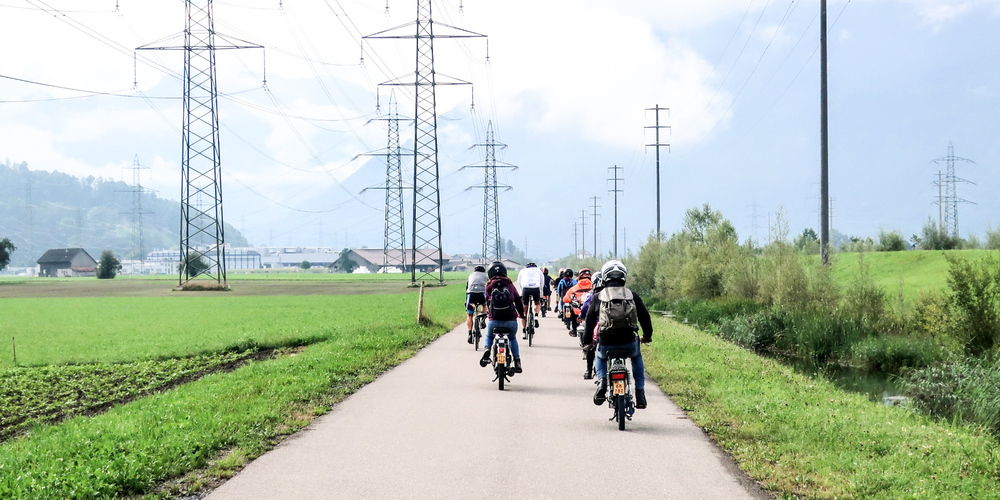 Wallfahrt einmal anders – mit dem Töffli.