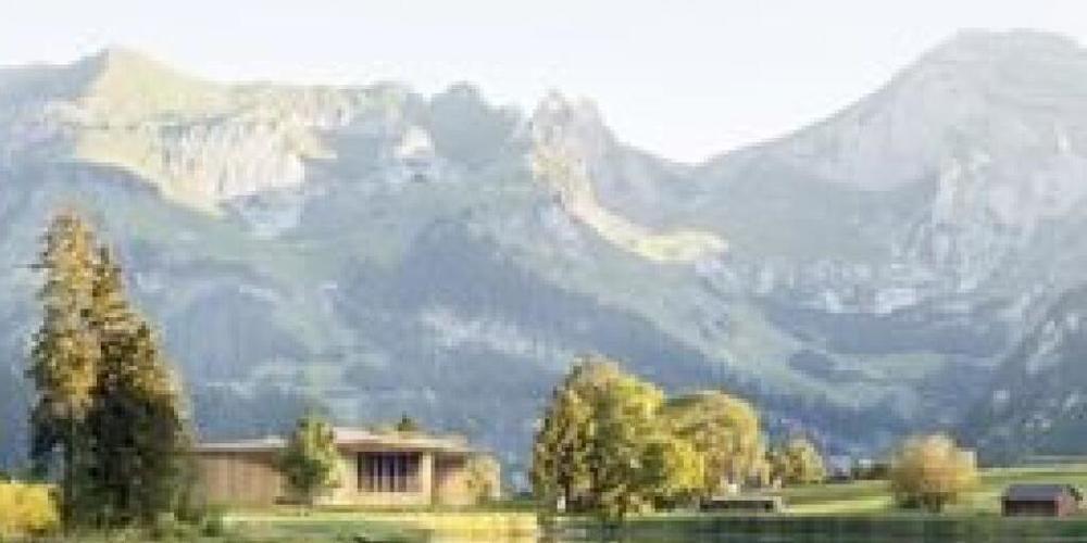 Das Klanghaus Toggenburg am Schwendisee in Wildhaus-Alt St. Johann soll bis Ende 2024 gebaut sein.