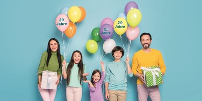 Das Einkaufszentrum Ziil-Center Kreuzlingen feiert seinen 20. Geburtstag mit vielen Aktivitäten und Gewinnspielen. 