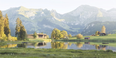 Das Klanghaus Toggenburg am Schwendisee in Wildhaus-Alt St. Johann soll bis Ende 2024 gebaut sein.