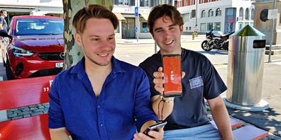 Leonardo Reinhard und Sven Affeltranger sind selbst begeisterte InClub-User. 