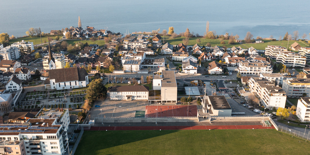 Rund um das Schulhausareal Burggasse werden die Feierlichkeiten in Altendorf stattfinden. Auf dem roten Platz wird das Festzelt stehen, auf dem Dach der Mehrzweckhlle finden die Highland Games statt.