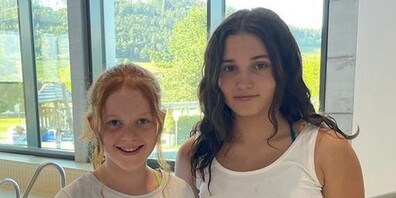 Florina Wohlgensinger (links) und  Laura Kobler überzeugten an den Meisterschaften
