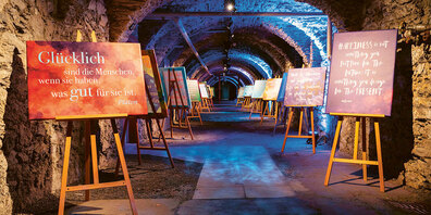 Light Ragaz greift in diesem Jahr das Thema Glück auf. 