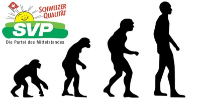 Ein Leserbrief von Beat Schuler über die Evolution und die SVP.