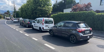 Kollision zwischen vier Autos, Sachschaden: Rund 20'000 Franken.