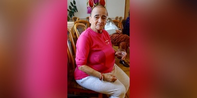 Pia Huonder, 82-jährig.