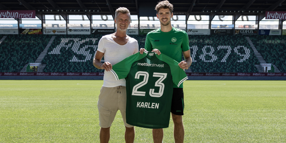 Alain Sutter und Grégory Karlen