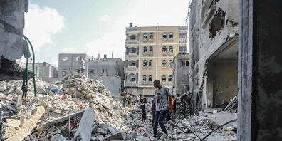 Die Demonstration forderte ein Ende des Krieges im Nahen Osten und des Rassismus gegen beide Seiten des Konflikts.