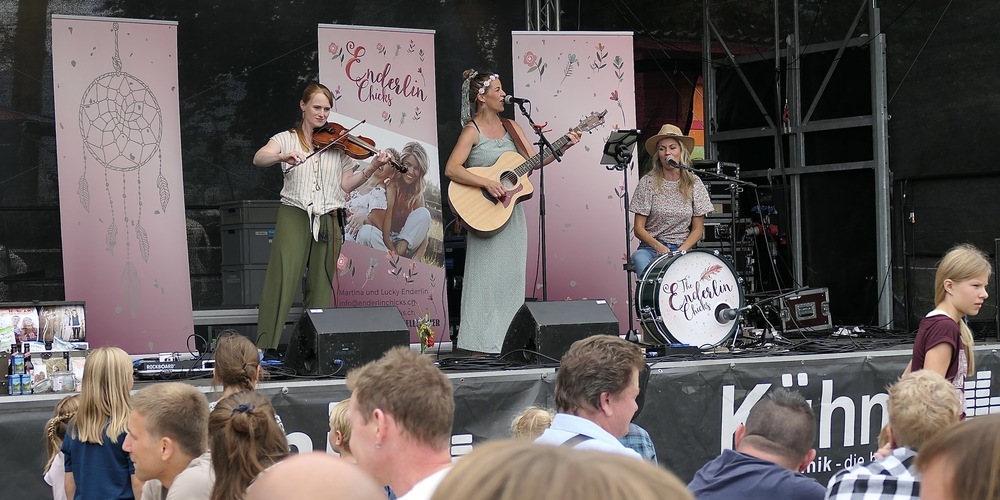 Die «Enderlin Chicks» aus dem Appenzell begeisterten das Publikum