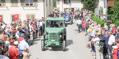 Vom 13. bis 15. August findet in Guntmadingen die Oldie-Traktoren-Ausstellung statt. Die Organisatoren erwarten rund 10 000 Besucherinnen und Besucher.
