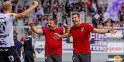 Der 3:2 Heimsieg gegen Austria Wien war für Altachs Startrainer Miroslav Klose ein Grund zum Jubel