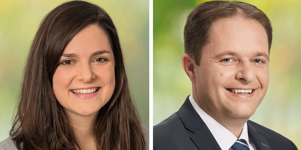 Die Gommiswalder Kantonsrätin Franziska Steiner-Kaufmann (l.) soll das Mitte-Kantonalpräsidium von Patrick Dürr übernehmen.