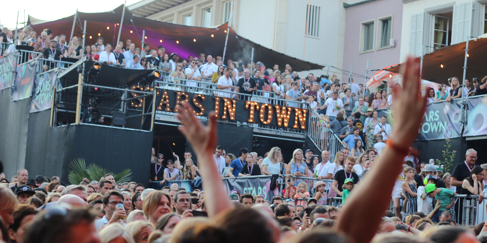 Das Stars in Town startet heute Mittwoch mit einem ausverkauften Festivalabend. 