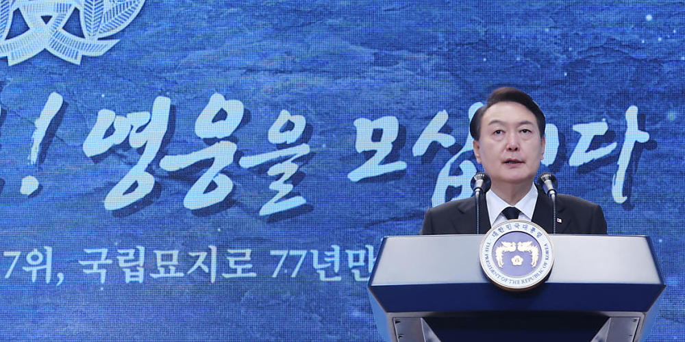 FILED - Präsident von Südkorea, Yoon Suk-yeol Photo: -/YNA/dpa