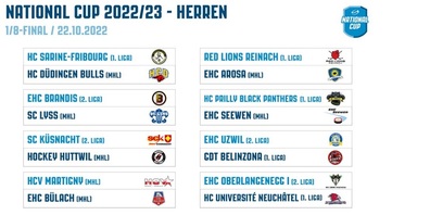 EHC Uzwil im Achtelfinal des National Cups 22/23!