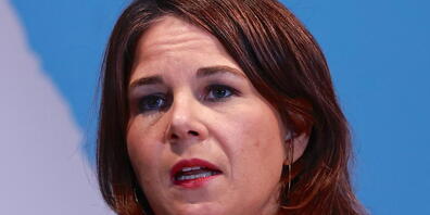 Die deutsche Aussenministerin Annalena Baerbock sieht derzeit keine Chance für Verhandlungen über ein Ende des russischen Angriffskriegs gegen die Ukraine. (Archivbild)