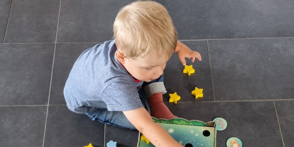 Bereits für die Kleinsten zwischen zwei und drei Jahren gibt es erste Gesellschaftsspiele zu entdecken.