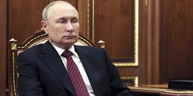 In der Ukraine sind Verhandlungen mit dem russischen Präsidenten Wladimir Putin verboten worden - eine Reaktion auf die jüngsten völkerrechtswidrigen Annexionen. Foto: Gavriil Grigorov/Pool Sputnik Kremlin/AP/dpa
