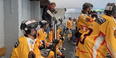 Der EHC Dürnten Vikings im Einsatz