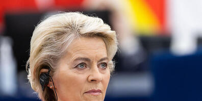 «Wir akzeptieren weder die Scheinreferenden noch irgendeine Art von Annexion in der Ukraine», sagte EU-Kommissionspräsidentin Ursula von der Leyen in der vergangenen Woche. Foto: Philipp von Ditfurth/dpa