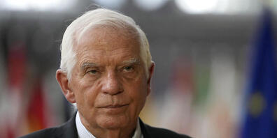 Angesichts ukrainischer Erfolge auf dem Schlachtfeld warnt der EU-Außenbeauftragte Josep Borrell vor einem möglichen Atomwaffeneinsatz Russlands. Foto: Virginia Mayo/AP/dpa