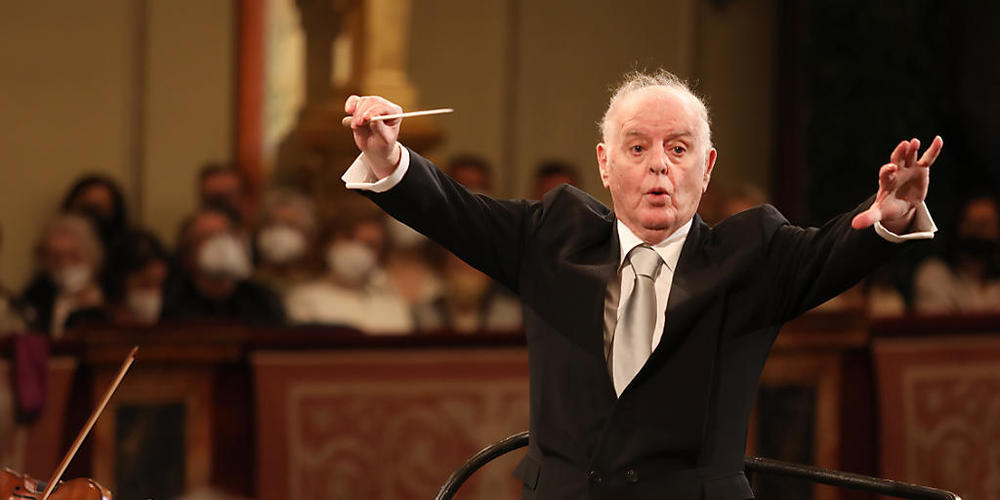 ARCHIV - Der Generalmusikdirektor der Berliner Staatsoper Unter den Linden, Daniel Barenboim, wird gesundheitsbedingt längere Zeit nicht dirigieren. Foto: Dieter Nagl/APA/dpa - ACHTUNG: Nur zur redaktionellen Verwendung und nur mit vollständiger N...