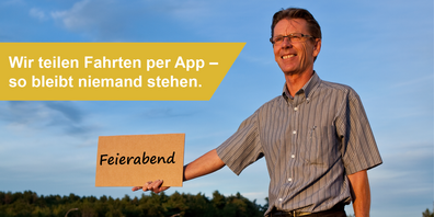 Mit der App Twogo  soll die Belegung der Fahrzeuge erhöht und die Anzahl Fahrten verringert werden, um letztlich CO2 einzusparen.