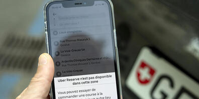 In Genf herrscht nach wie vor Uneinigkeit zwischen Uber und seinen Fahrerinnen und Fahrern. (Archivbild)