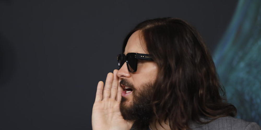 ARCHIV - US-Schauspieler Jared Leto posiert während eines Fototermins für den Film «Morbius» im Mandarin Oriental Ritz Hotel. Foto: Cézaro De Luca/EUROPA PRESS/dpa