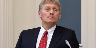 Kremlsprecher Dmitri Peskow nimmt an einer Videokonferenz im Moskauer Kreml teil. Foto: Alexei Nikolsky/Pool Sputnik Kremlin/AP/dpa