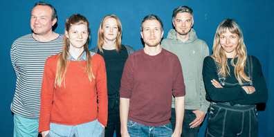 Das kleine Team hinter den Schaffhauser Kulturtagen (v. l.): Thomas Binotto, Marie-Louise Schneider, Carina Neumer, Simon Kramer, Raphael Schemel, Noëlle Guidon.